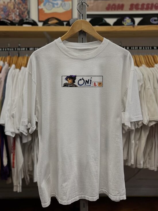 Other - Rare Oni Konoko Washed White Tee